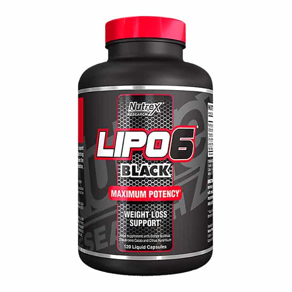 Lipo-6 Black · 120 caps Nutrex