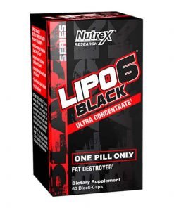 Lipo-6 Black Ultra Concentrate · 60 caps Nutrex