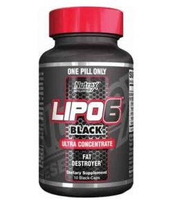 Lipo-6 Black Ultra Concentrate · 10 caps Nutrex